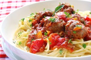 pasta kødboller